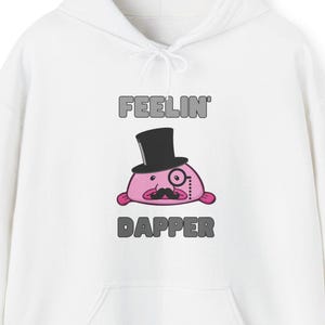 Plus Size Unisex Hoodie Dapper Klecksfisch