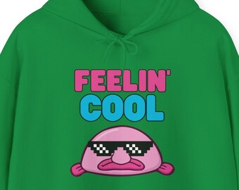 Plus Size Unisex Hoodie Cool Blobfish