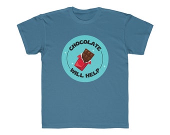 Kids Tee Regular Fit Chocolate Will Help