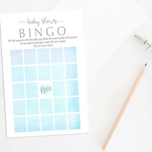 Imprimable Baby Shower Bingo Game, Baby Bingo, Baby Shower Games, Printable Baby Bingo Game, Boy Baby Bingo, Boy Baby Bingo, 050BBS