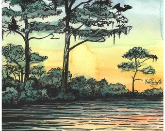 Hidden Wonders Series, The Rookery Print