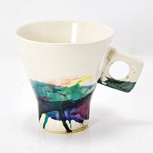 Guy Simoneau Modernist Pottery Cup, Made in Montreal image 1