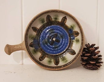 Mid Century Søholm Stentoj Bornholm Pottery, Small Bowl or Tray, Made in Denmark