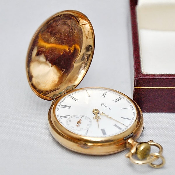 Elgin Pocket Watch, Made by the National Watch Company, USA, Jewellery Gift