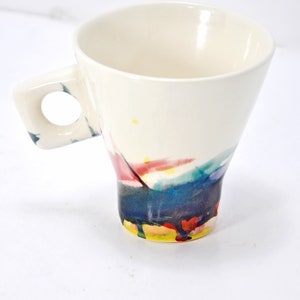 Guy Simoneau Modernist Pottery Cup, Made in Montreal image 6