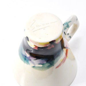 Guy Simoneau Modernist Pottery Cup, Made in Montreal image 3