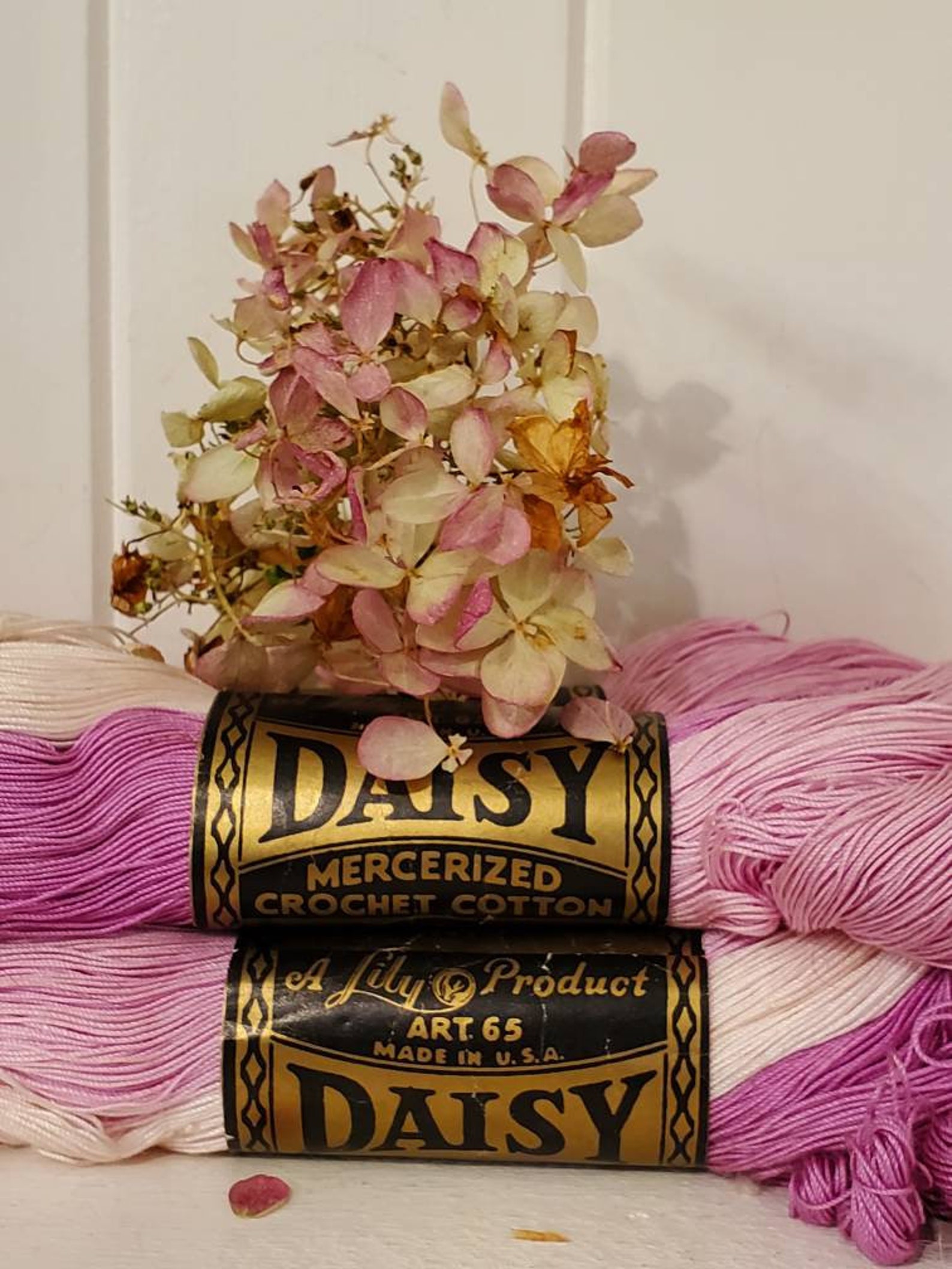 Daisy Mercerized Crochet Cotton No 30 400 Yards Crochet Etsy Canada