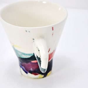 Guy Simoneau Modernist Pottery Cup, Made in Montreal image 5