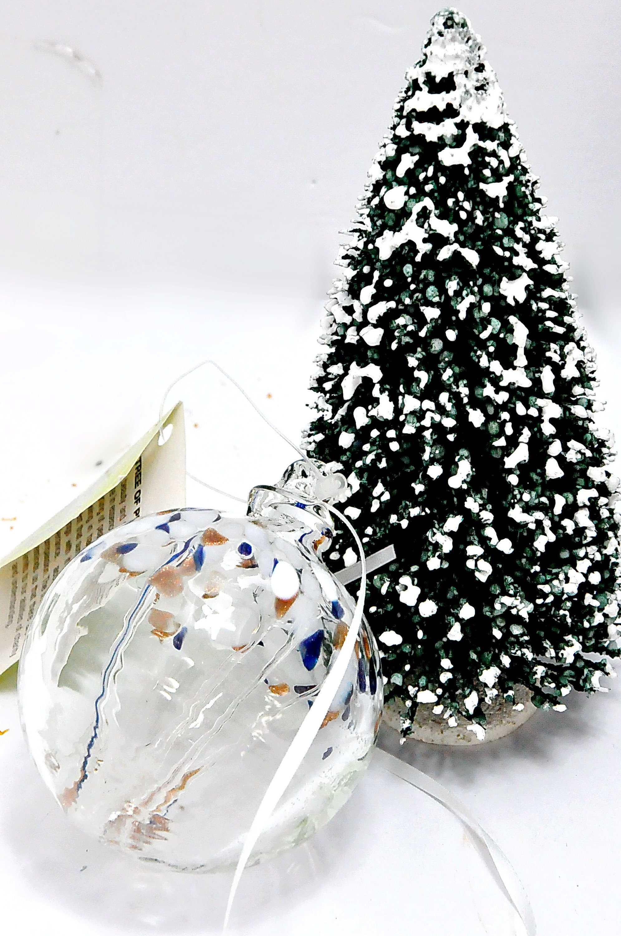 Festive/Multi Kitras 6-Inch Starfish Glass Ornament 