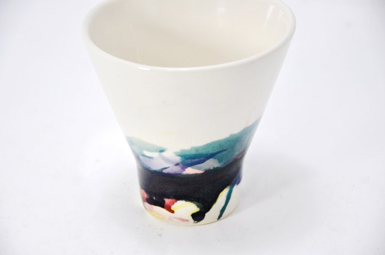 Guy Simoneau Modernist Pottery Cup, Made in Montreal image 7