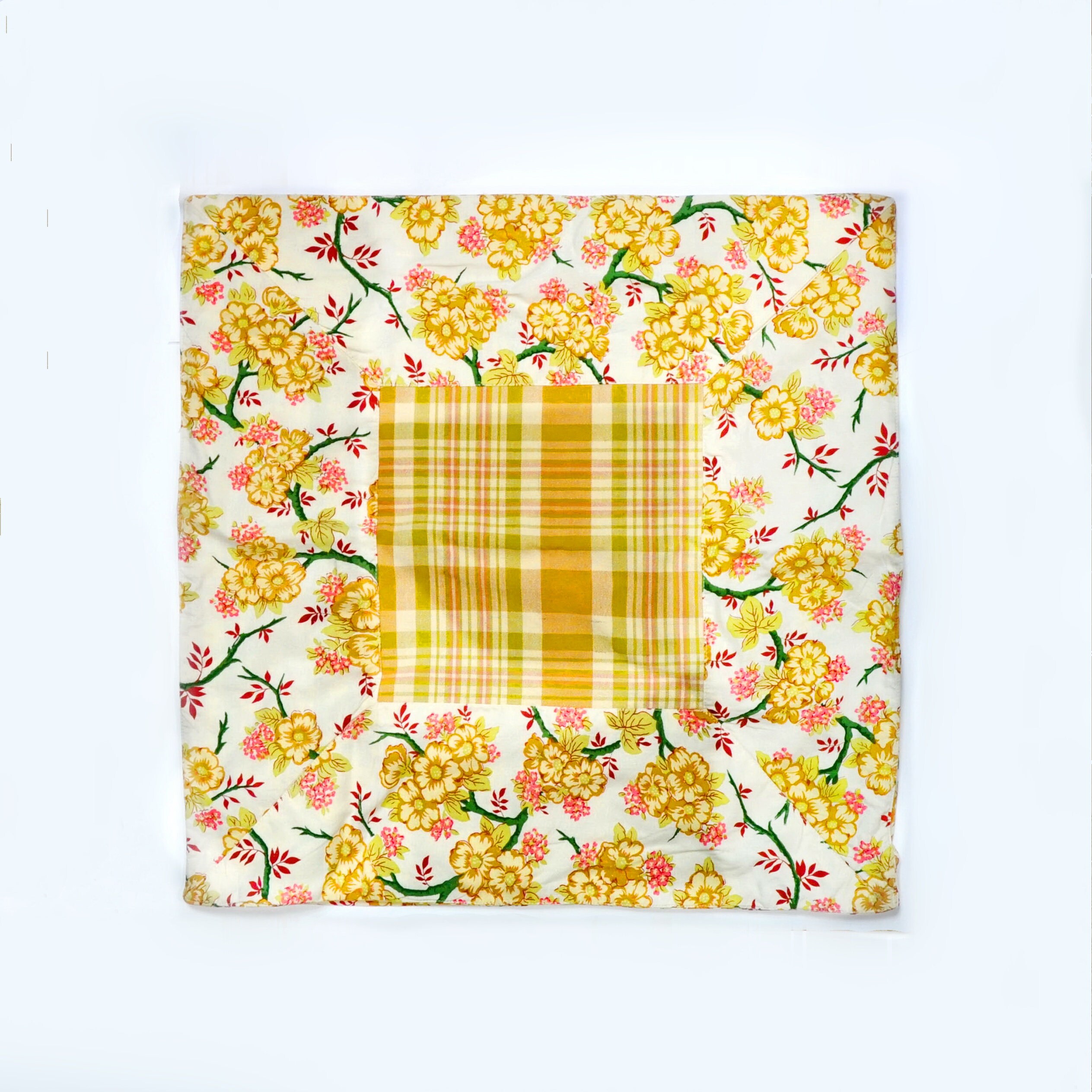 Large Square April Cornell Cotton Pillow Case Sham Floral Etsy