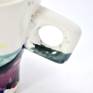 Guy Simoneau Modernist Pottery Cup, Made in Montreal image 8