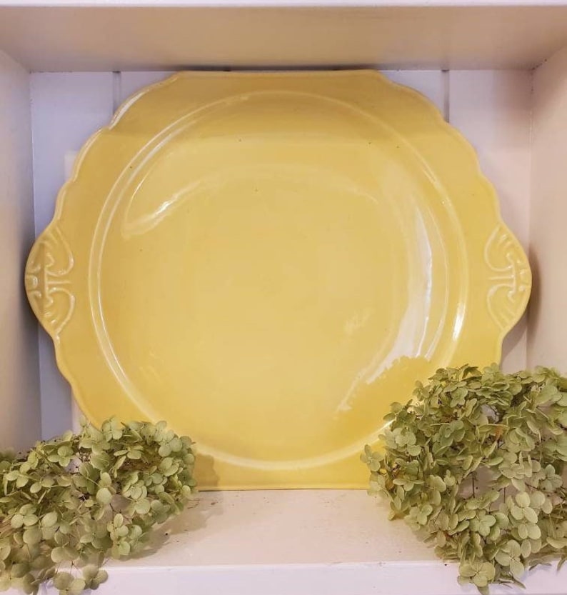 Art Deco Pottery Plate Made by Medalta Pottery Medicine Hat - Etsy Canada