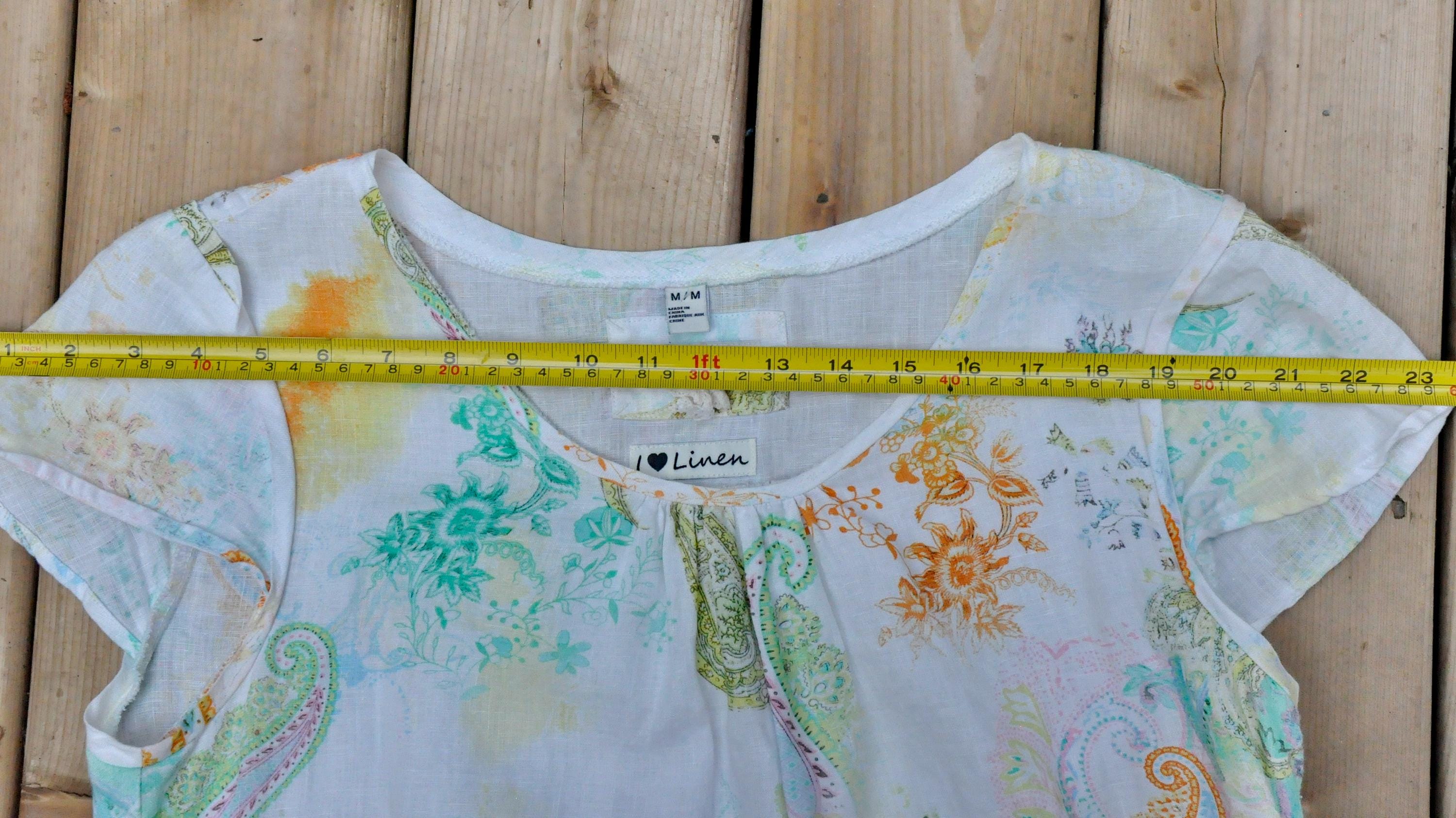 Malvin Linen Dress, Made in Germany Size Medium - Etsy