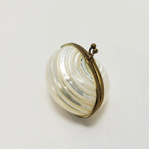 Shell Coin Purse Etsy