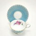 Susie Cooper Blue Floral Tea Cup, Made in England, Gift - Etsy Canada
