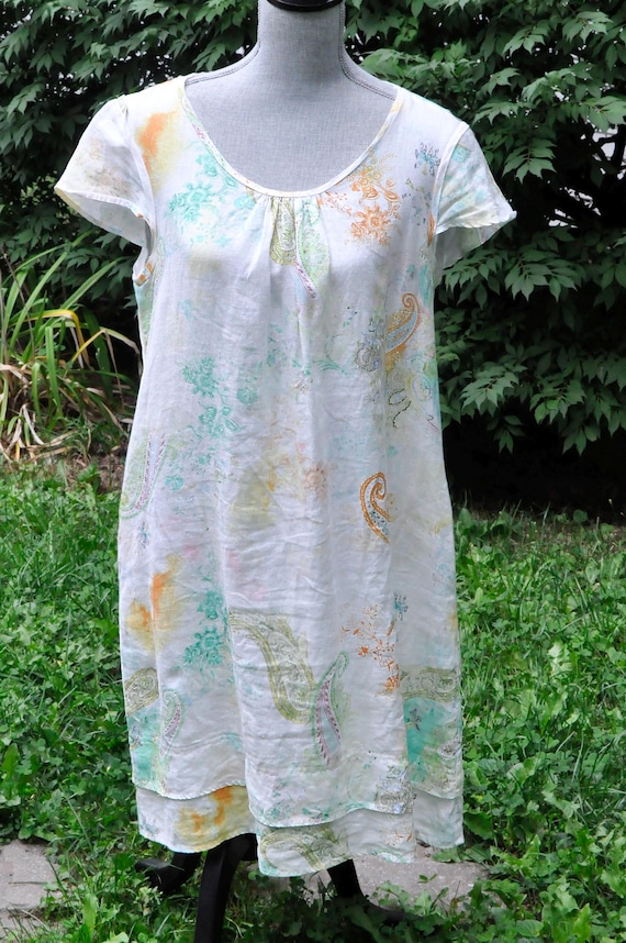 Malvin Linen Dress, Made in Germany Size Medium - Etsy Malvin Linen Dress, Made in Germany Size Medium - Etsy