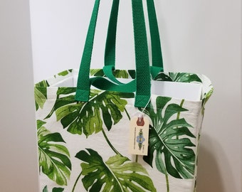 Canvas Bag 2.0: Monstera