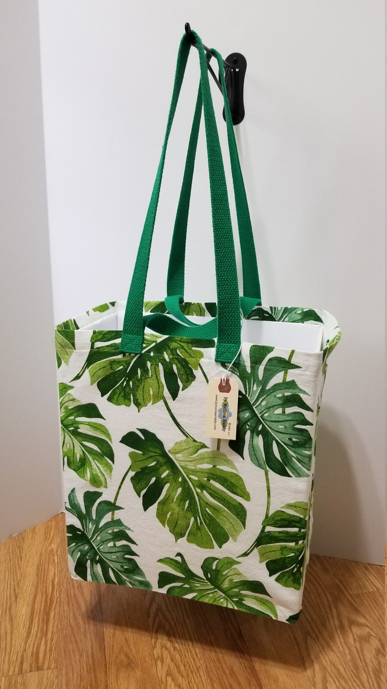 Canvas Bag 2.0: Monstera image 1