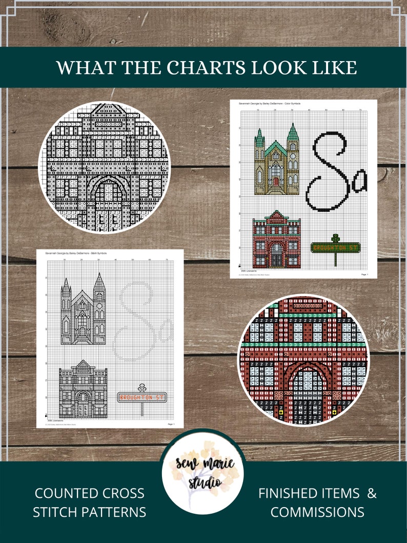 Savannah Digital Cross Stitch Pattern Download Etsy