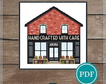 Apothecary Digital Cross Stitch Pattern Download, Schitts Creek Cross Stitch Pattern, Fandom