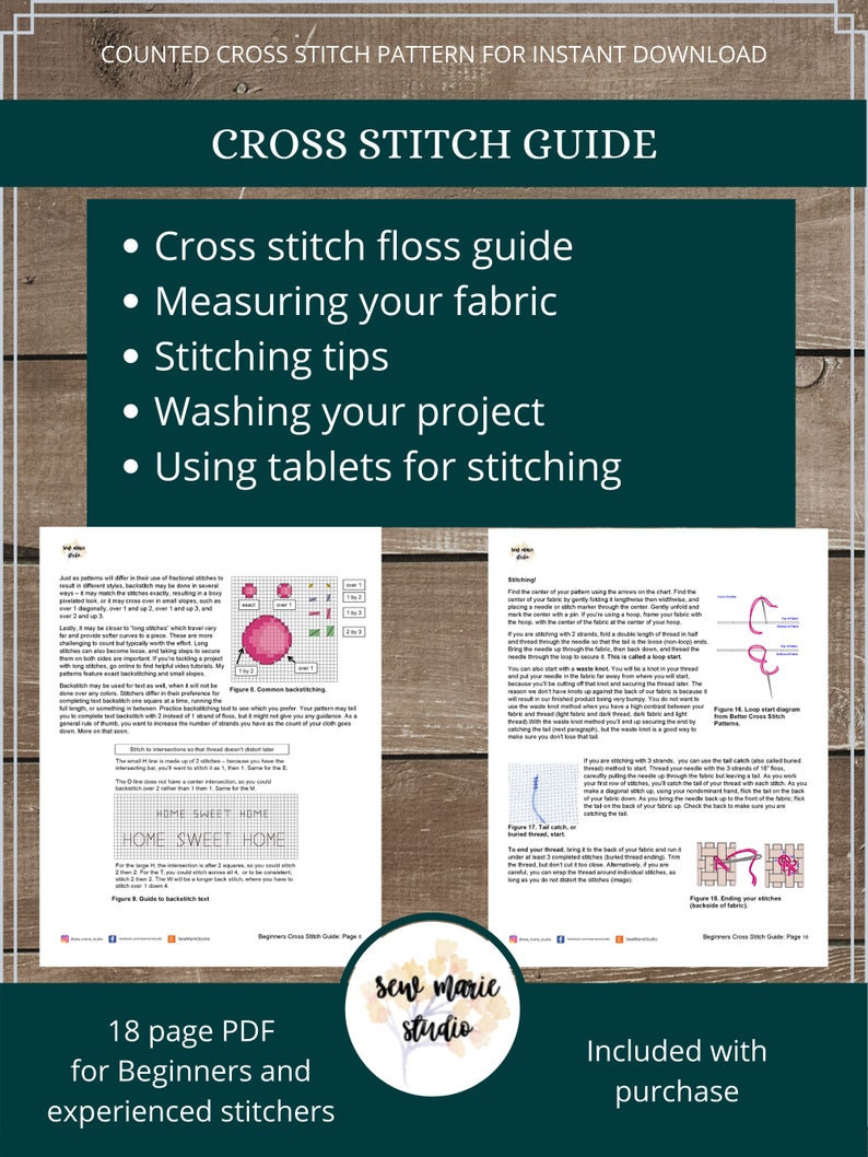 Floss Color Chart Cross Stitch Pattern DMC Floss Color - Etsy