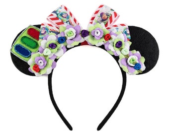 Buzz Lightyear Mouse Ears, Mickey Ears, Minnie Ears, Flower Mickey Ears, LED Mickey Ears, Buzz Lightyear Costume, Disneybound