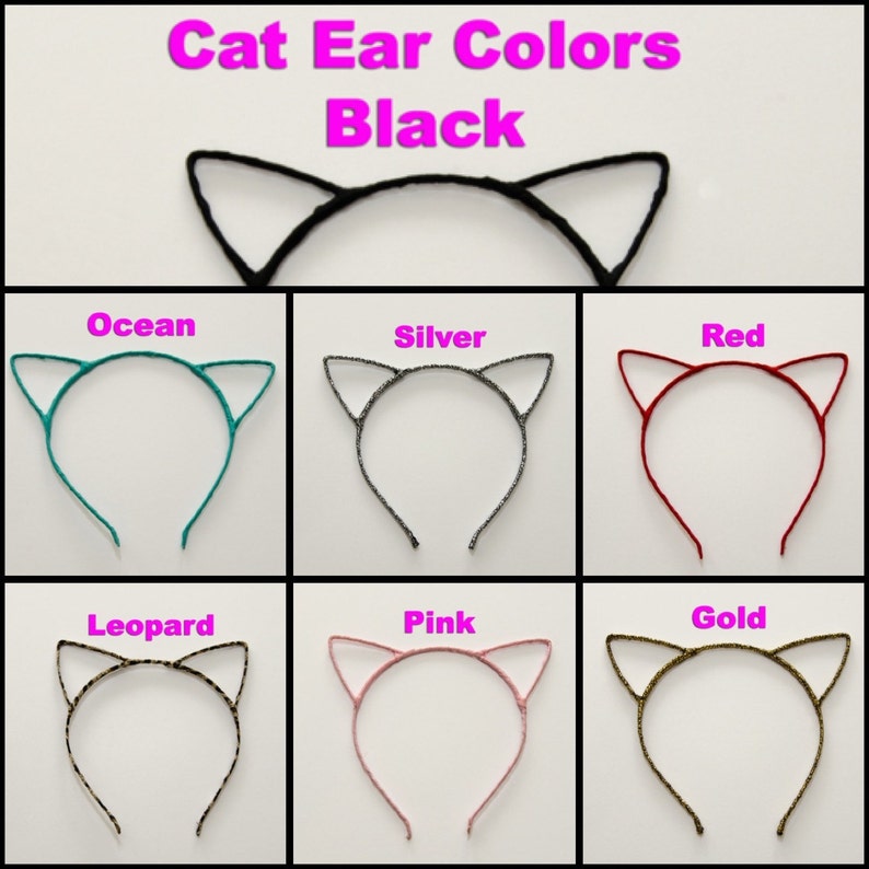 LED Headband Customizable Pink LED Cat Ear Headband Kitty Ears Cat Costume Rave Headband Rave Wear Rave Costume Floral Cat Ears