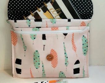 Planner Pouch, Leuchtturm1917 Cover, Planner Cover, A5 Journal Cover, Bullet Journal Cover, Bullet Journal Accessories, Planner Accessories