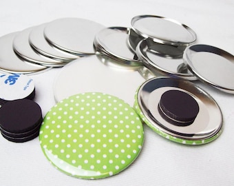 BAM Size 3" Magnet Back Button Parts - 100 pcs