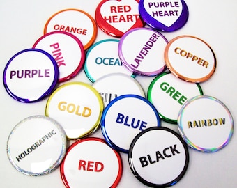 BAM Size 3" Mylar Accent Rings for Button Making Machines - 100 pcs