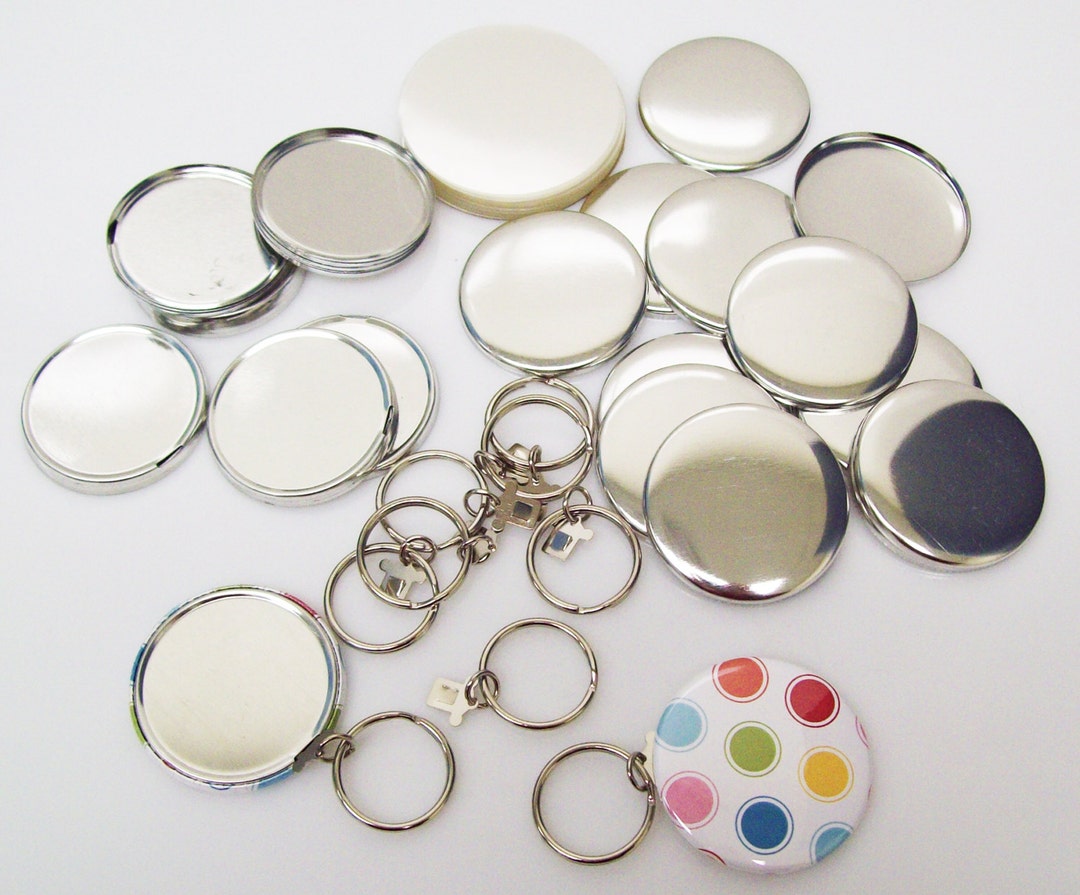 Keychain Part Single SPLIT Key Chain Tecre Parts 1-3/4” 1.75 Inch - Enough to Make 100 Chain ...