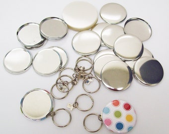 SPLIT Key Chain Tecre Parts 1-3/4” 1.75 inch - Enough to Make 100 Chain Keychains