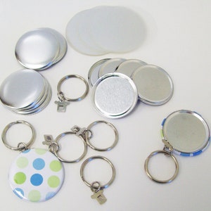 SPLIT Key Chain Tecre Parts 1-1/2” 1.50 inch - Enough to Make 100 Spilt Keychains