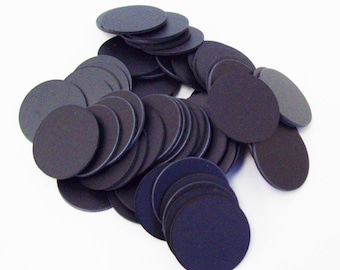 Plastic Flat Back Discs ONLY for 1" One Inch Button Making Machines - 100 pcs