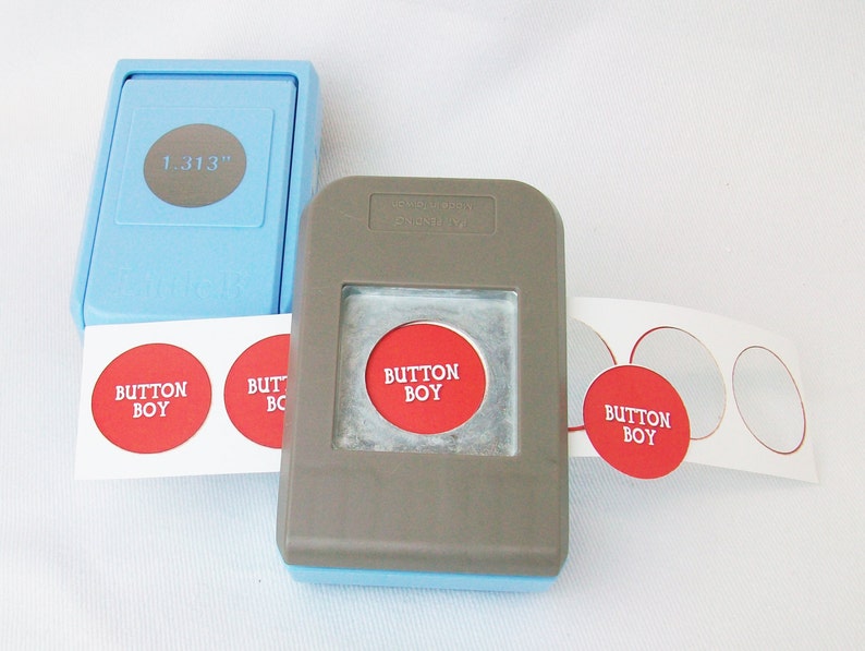 1 Tecre Button Making Kit Button Machine 1000 Pin Back Button Parts Button Boy Double Level Hand Held Punch