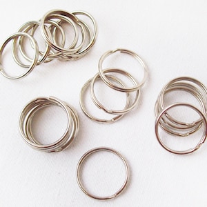 250 25mm Split Rings