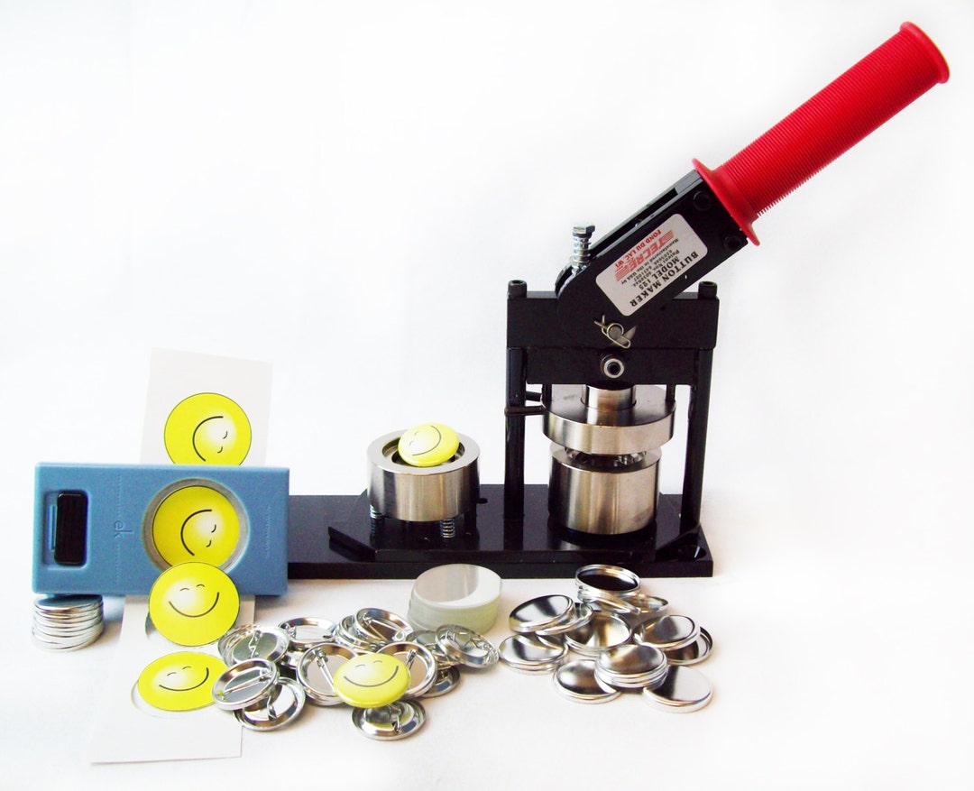 Button Making Kit 1.25" 1-1/4 Inch - Machine, EK Success Hand Held ...