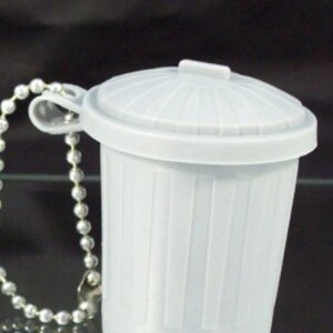 Trash Truck Dump Truck Trash Can Garbage Can Recycle Birthday Party Favors - 50 pcs - Includes Trash Can and Ball Chain