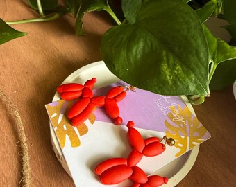 Colorful Clay Earrings Set - Unique Statement Jewelry - Trendy Fashion Accessories - Gifts For Her