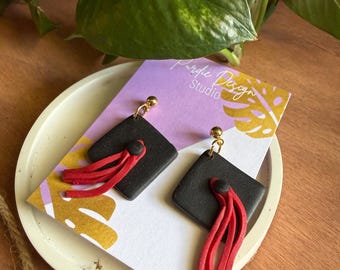 Colorful Clay Earrings Set - Unique Statement Jewelry - Trendy Fashion Accessories - Gifts For Her