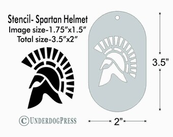 Spartan Stencil Etsy Spartan Stencil Etsy