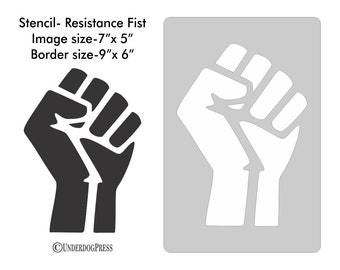 protest stencils etsy