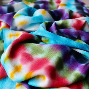 Hand Painted Color Full Cotton Shawl Scarf - Hand Made Shawl - Teacher Gift - Back To School - Spring Summer Scarf Shawl - Cotton Shawl