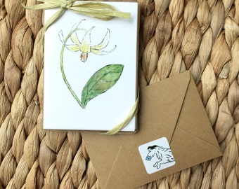 Set of Six Mini Wildflower Gift Cards (Series 2)