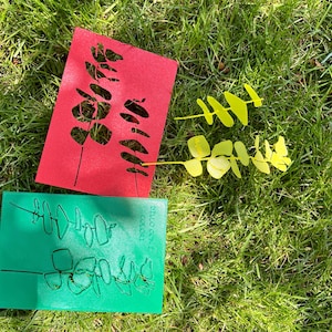 Set Botanicals – Stencil e rami per progetti creativi
