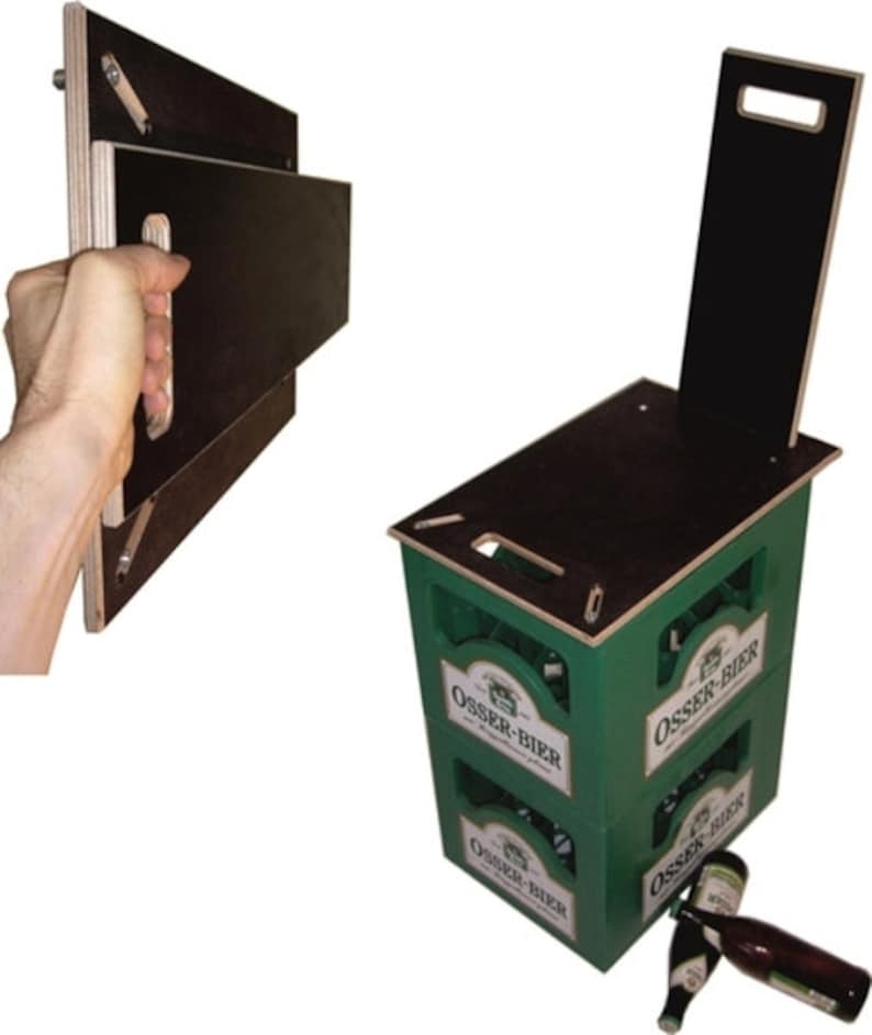 Beer crate stool Bikasi plug-in version image 2