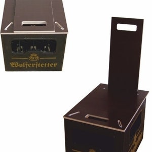 Beer crate stool, beer crate seat, box seat, stool, chair, beer crate Bikasi plug-in version image 3