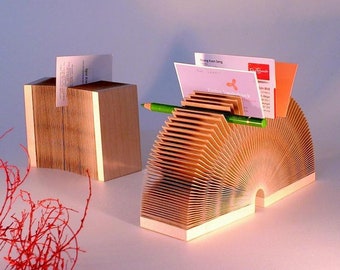 Tarjetas de visita de coleccionista de bolígrafos de coleccionista Favino