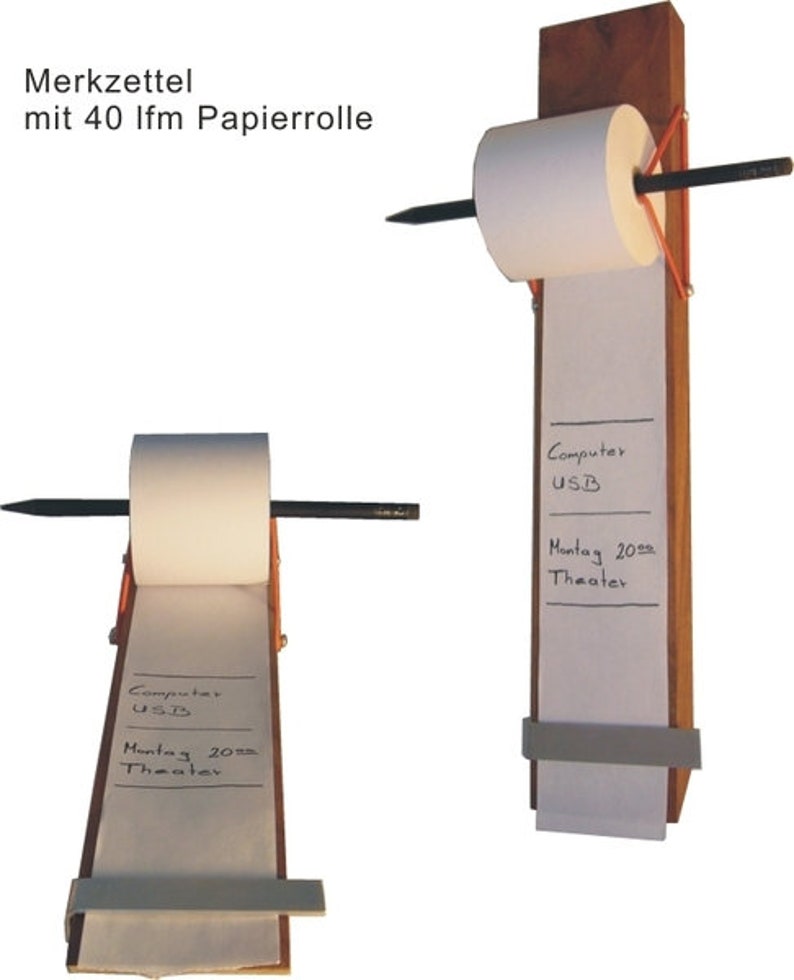 Skizzenrolle, Notiz, Terminplaner, Büro, Memoboard, Einkaufszettel Bild 1